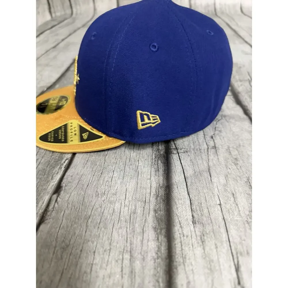 New Era Los Angeles Dodgers 2026 Gold Collection 59FIFTY Fitted Hat Sz 7 5/8